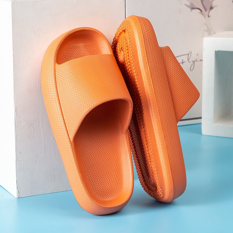 2023 hot sale EVA Slide non-slip Quick Drying Shower sides Bathroom sandals Pillow Slippers for women and men