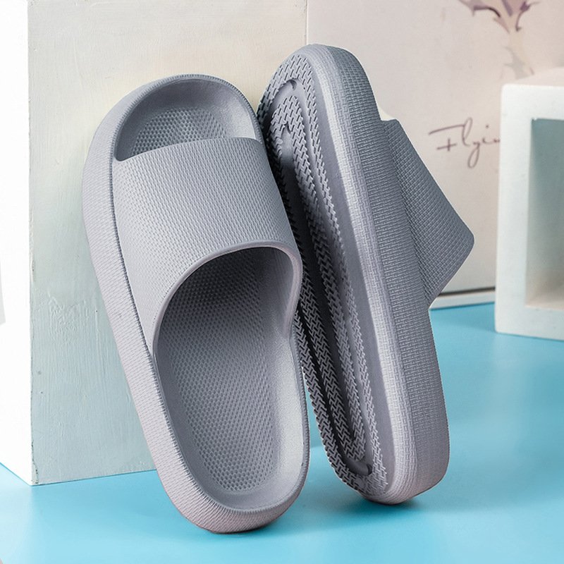 2023 hot sale EVA Slide non-slip Quick Drying Shower sides Bathroom sandals Pillow Slippers for women and men