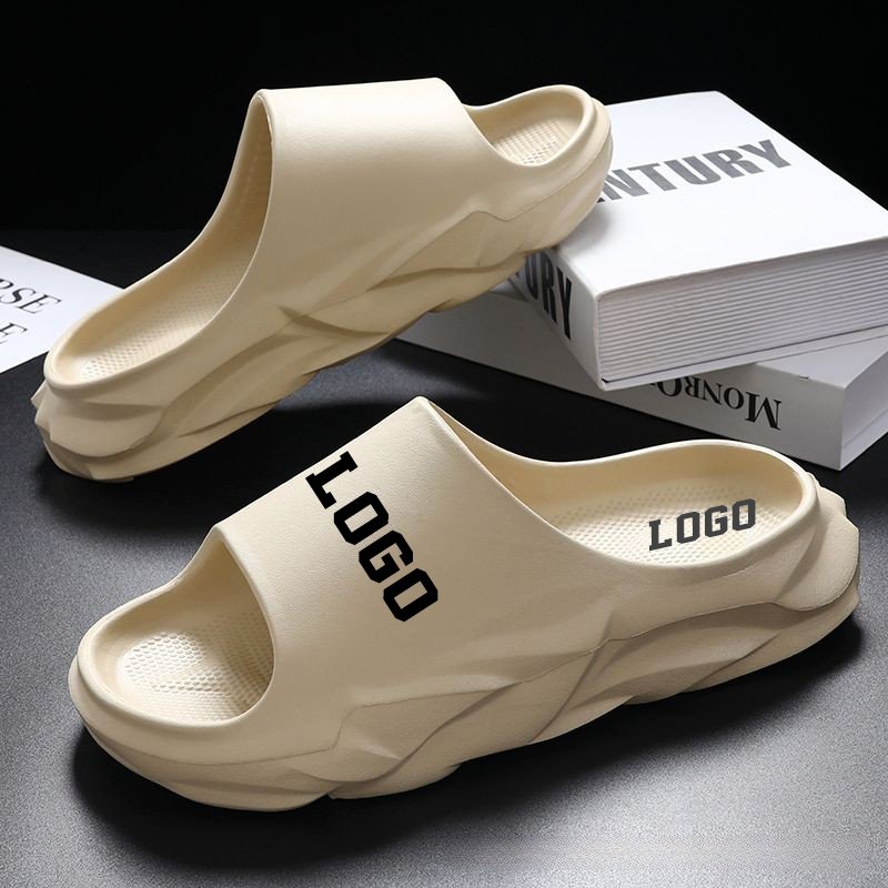 Wholesale Designer Custom Slippers Cool Eva Beach Sandals Fashion Custom Sports Slides Slippers Do Your Logo For Men