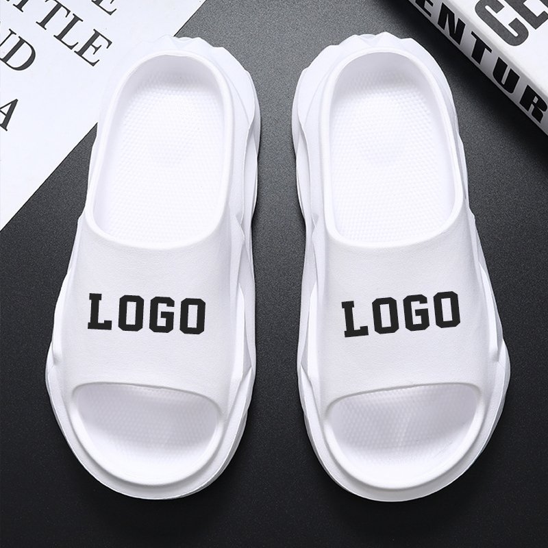 Wholesale Designer Custom Slippers Cool Eva Beach Sandals Fashion Custom Sports Slides Slippers Do Your Logo For Men