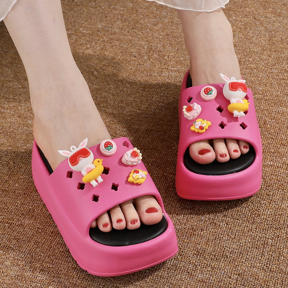 Special Offer Flat Sandals Plastic Babouches Swatter Shoes Slide Slipper For Ladies