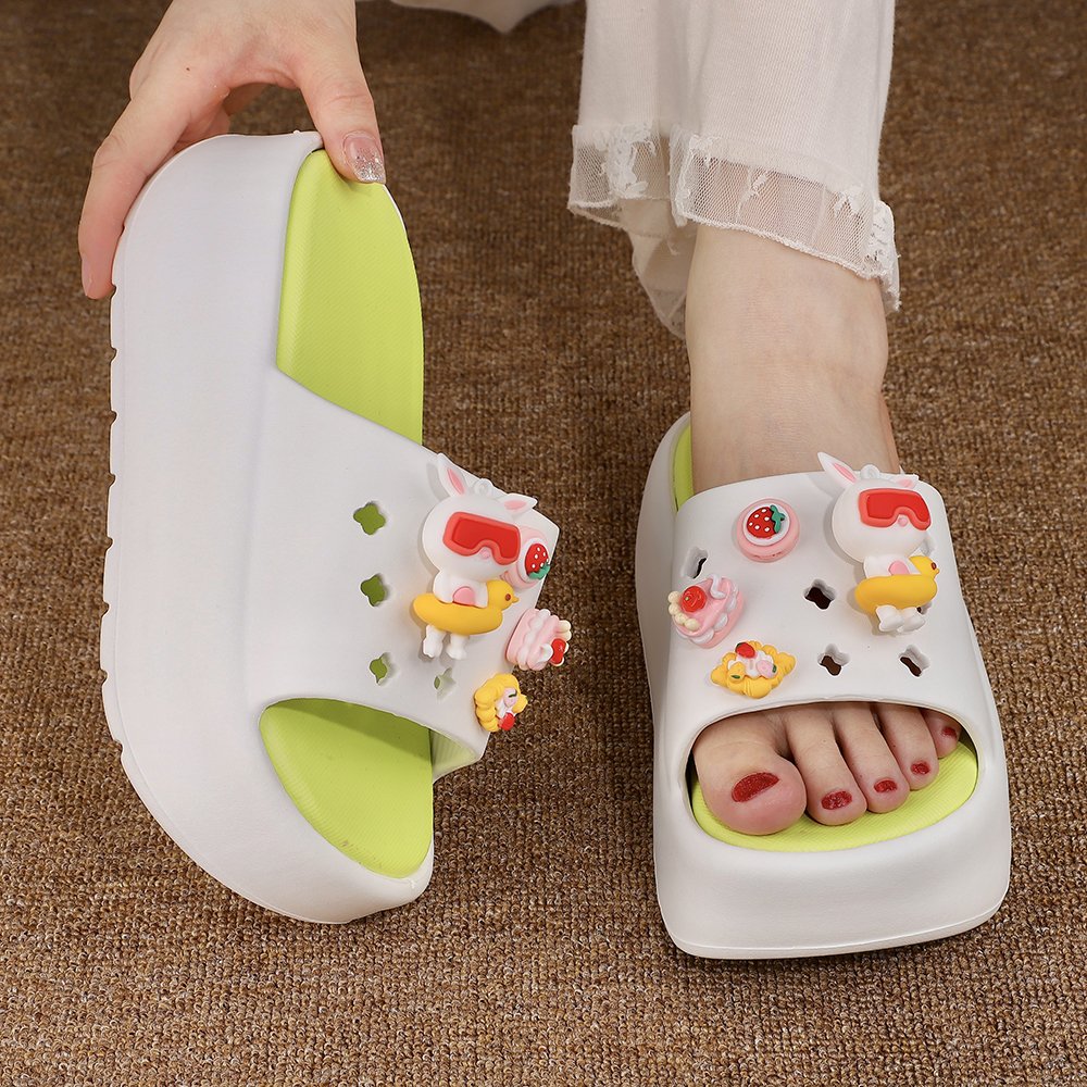 Special Offer Flat Sandals Plastic Babouches Swatter Shoes Slide Slipper For Ladies