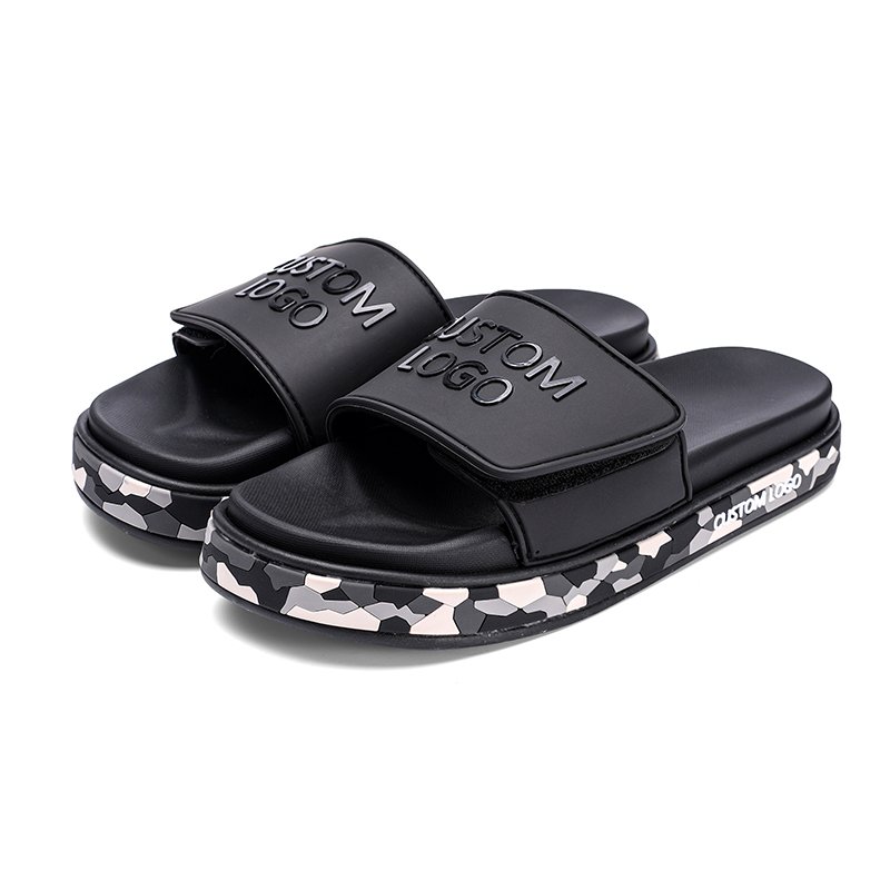 2024 New Custom Fashion Slides Slippers Trendy Slides Sandals Men Logo Designer Slippers For Man