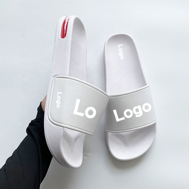 Air Cushion Slides Slippers for Men Custom Men's Outdoor Beach Shoes Slippers Design Logo Indoor Slippers