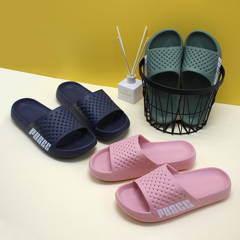 GRS EVA bathroom slipper logo rubber Beach EVA mens slides custom logo slippers Custom Printed logo Slippers Slides Footwear