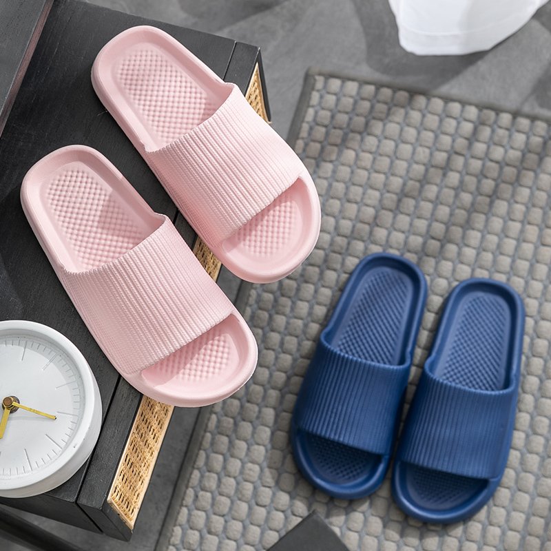 Summer home with non-slip bedroom interior and exterior bath bathroom floor soft male and female couples plastic slippers