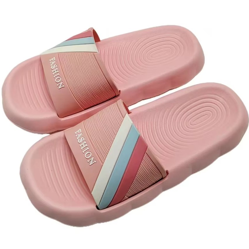 New Fashionable Trending Customized Soft Breathable Light Weight Unisex Comfortable Slides Slippers High Quality EVA Material