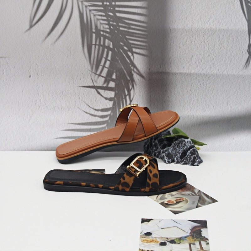 Hot Sale summer new net gold fashion flat-bottomed sandals beach fairy style slippers female shoes sandales pour femmes tendance