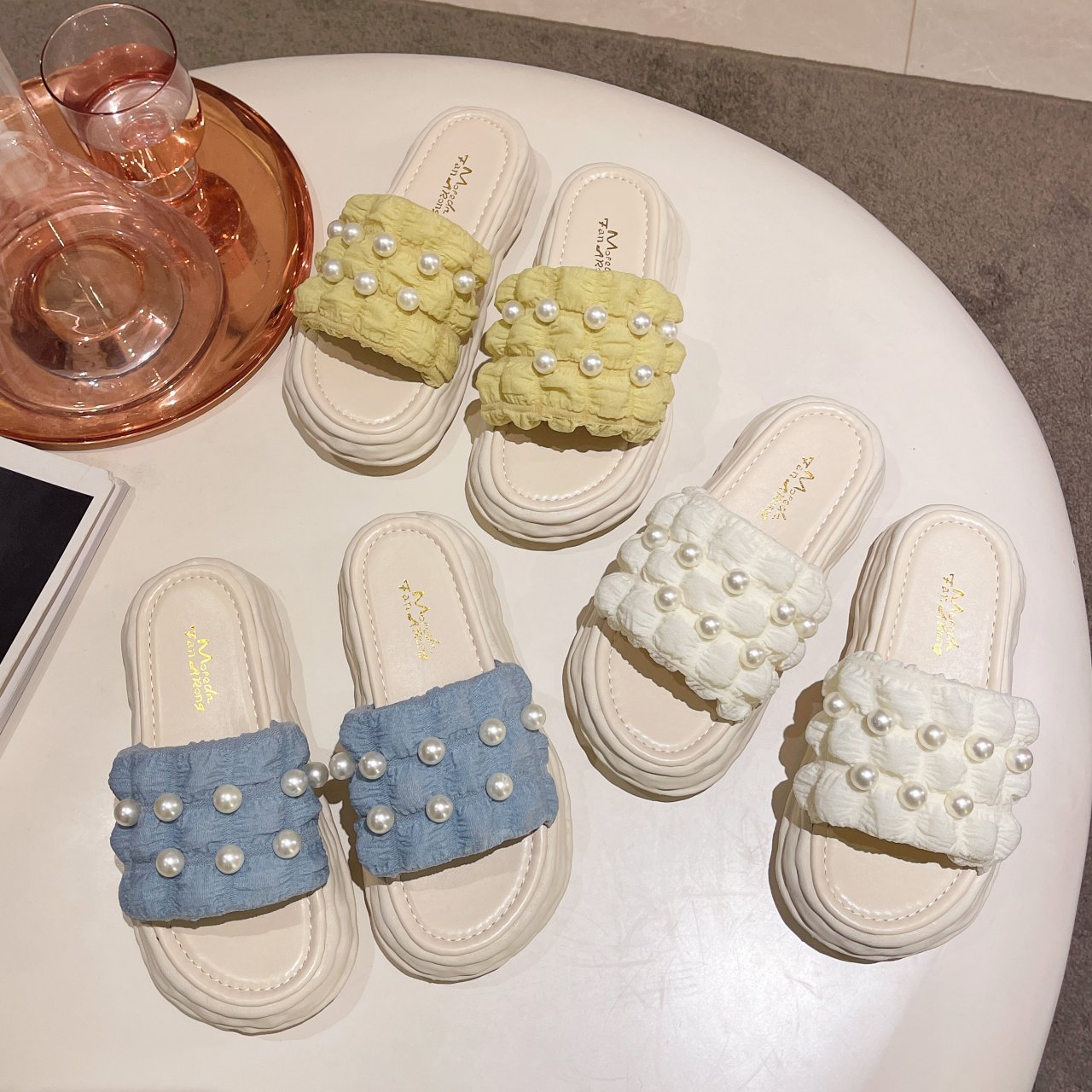 2024 Fashionable platform sandals women slides slippers sandals platform women sandals women