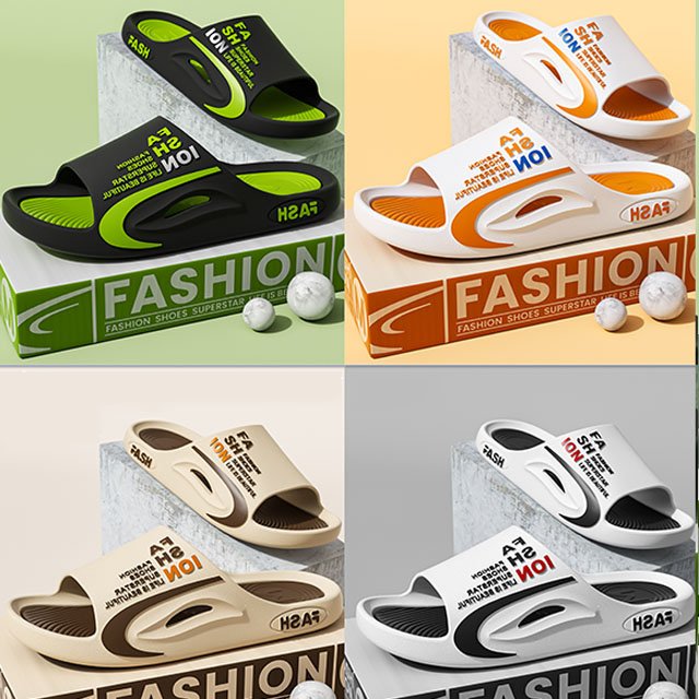 Bathroom Home Teenagers Shoes Summer Beach Sport Slippers Sandals Indoor Outdoor Men's Slides Slipper