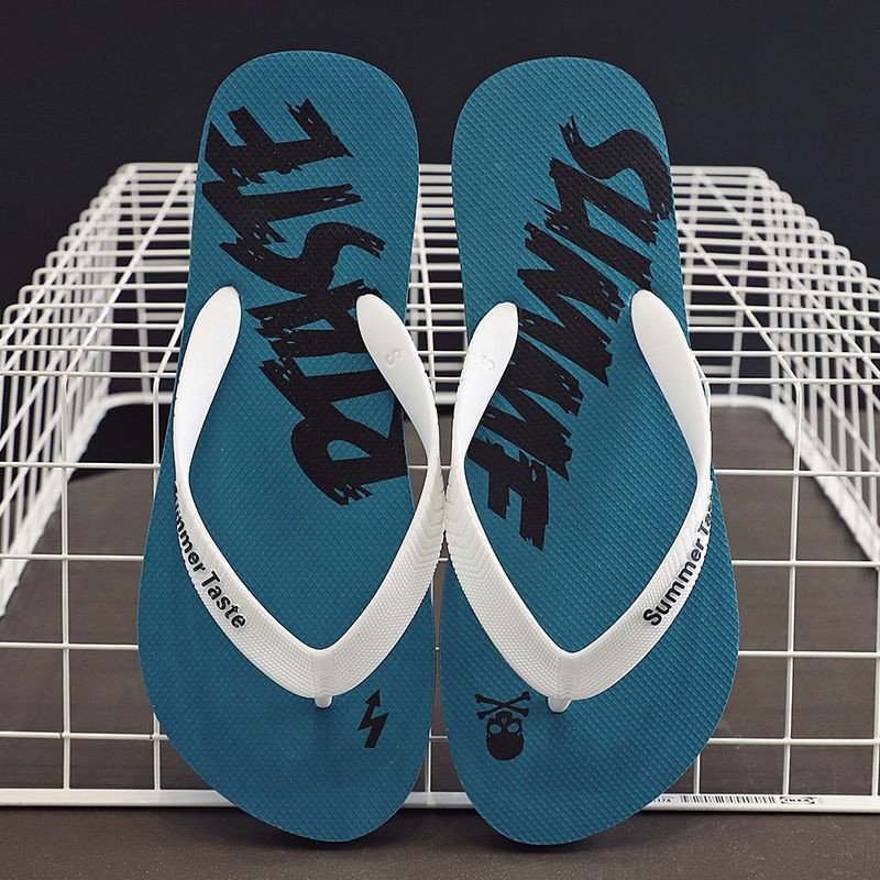 Wholesale EVA Flat Platform Man Flip Flops Comfortable Summer Casual Slippers Outdoor Beach Sandals with round Feature