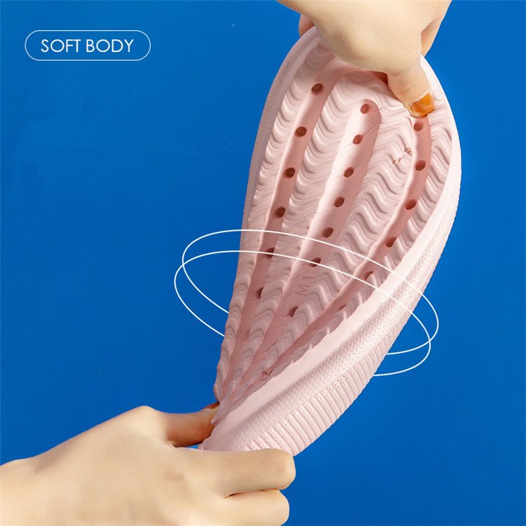 Slippers Shoes Indoor Anti-slip Men Women Slides Sandals EVA Slippers Soft Soles Outdoor High Quality 3.3cm PVC Massage Slippers