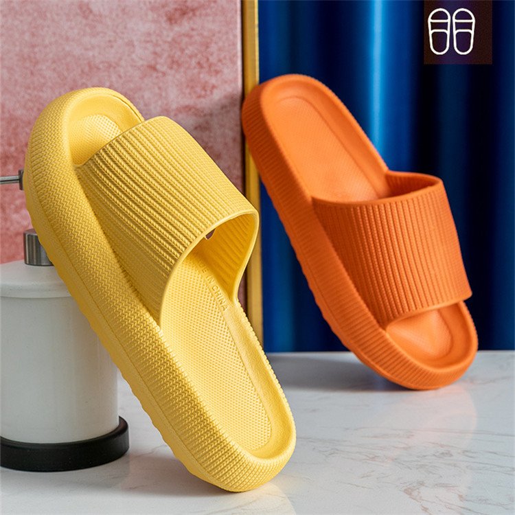 Slippers Shoes Indoor Anti-slip Men Women Slides Sandals EVA Slippers Soft Soles Outdoor High Quality 3.3cm PVC Massage Slippers