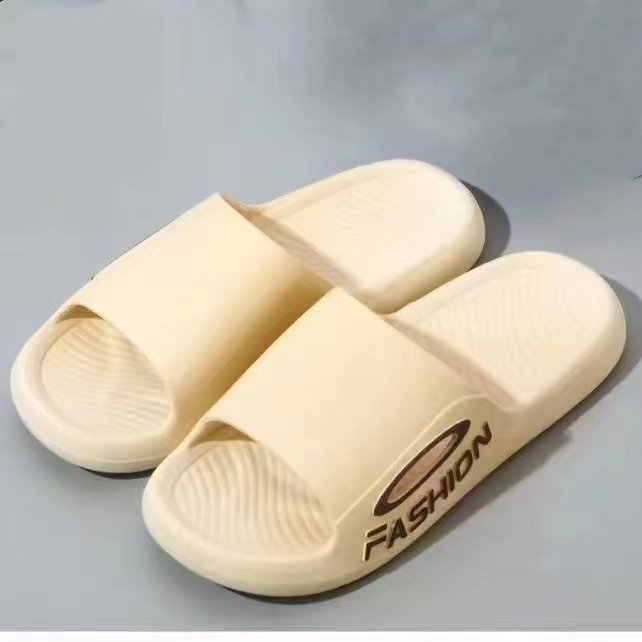 Beach Sandals Slides Slippers Non-Slip Thick Sole Anti-Odor Soft Men Indoor Outdoor Bath Shoes