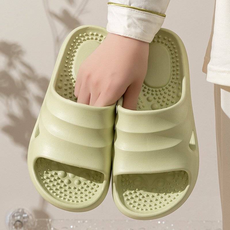 Massage Slipper Thick Sole Soft and Comfortable Women's Shoes Indoor Men's Shoes Massage EVA Slides Slippers Home Slippers