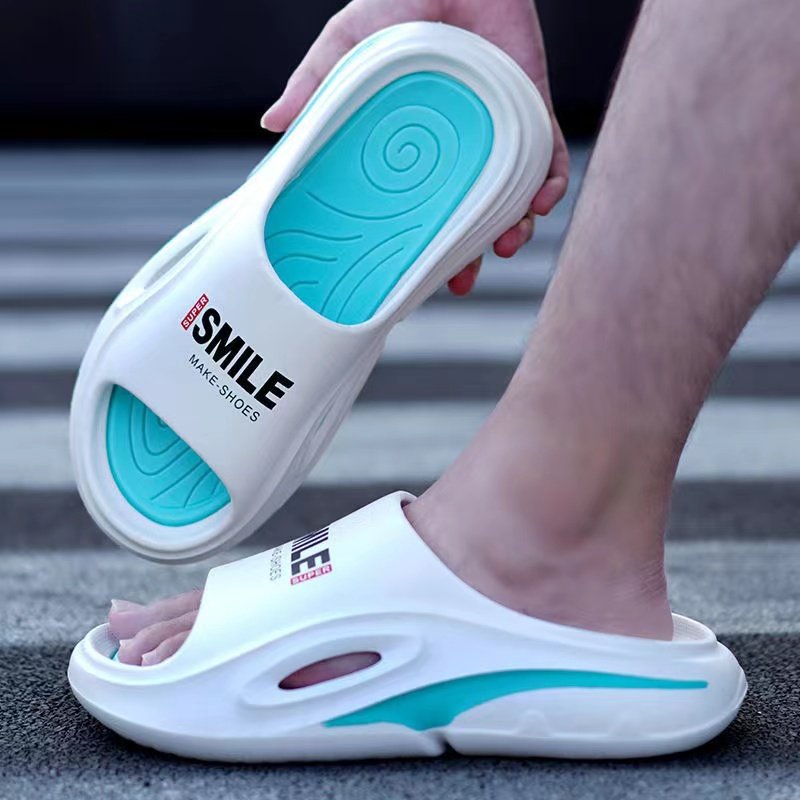 high quality Men's Summer Fashion Trend Beach Sandals Quick-Drying Breathable Non-Slip Home Hotel Slippers Daily Slides Slippers
