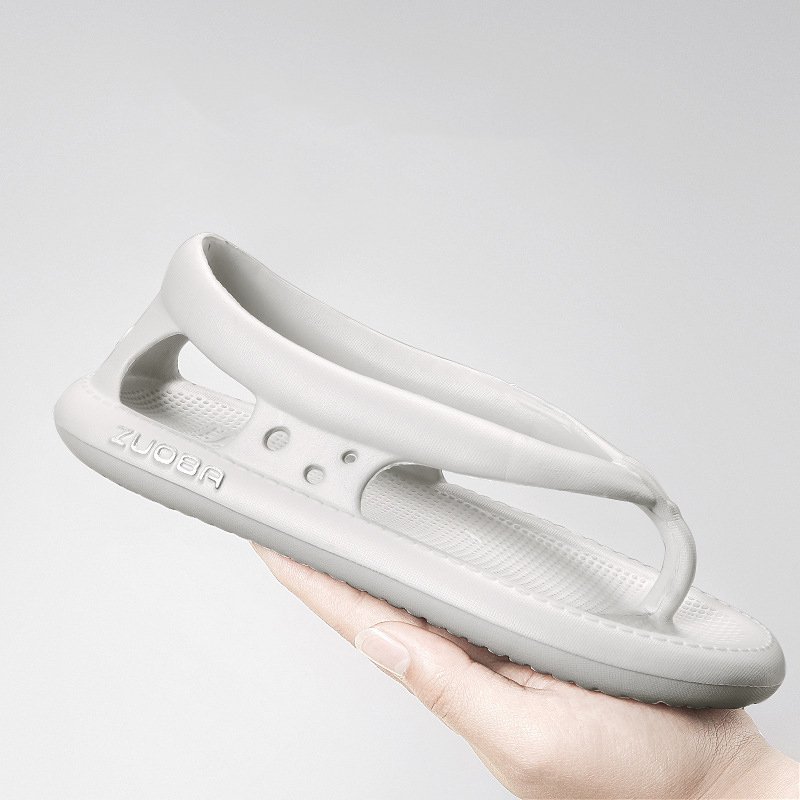 Flip Flops Mens Thong Sandals Summer 2024 New Female Shoes Thick Bottom Eva Non-slip Slide Slippers Outdoor Indoor Couples Shoes