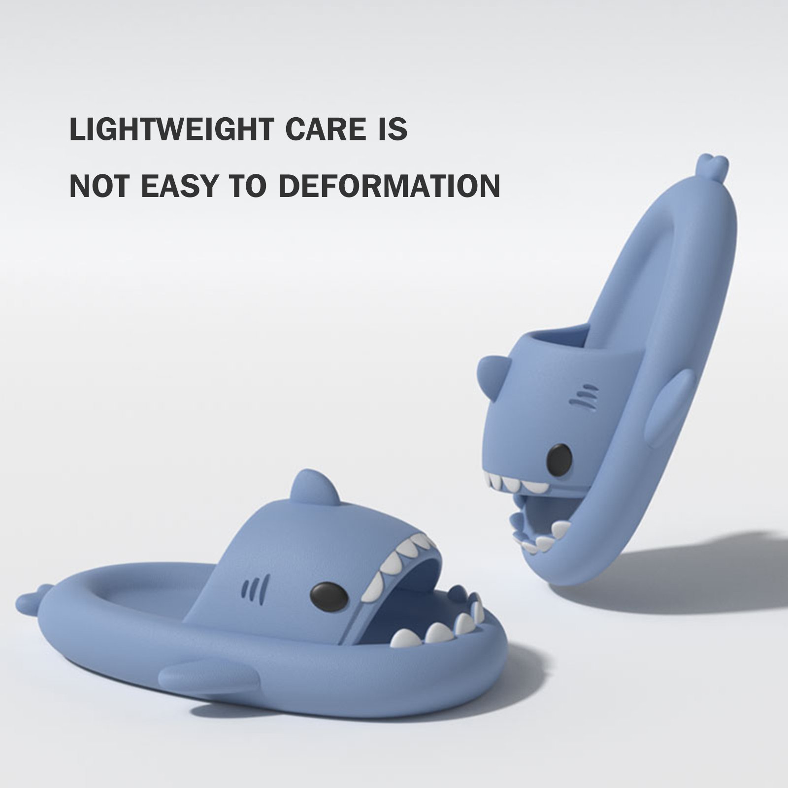 Latest Cute Lightweight Soft Summer Flat Kids Toddlers Cloud Shark Slides