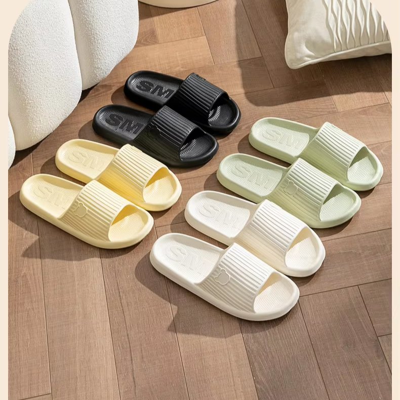 Home Indoor Men Women Anti-slip Bath Slippers Hotel Unisex Comfort EVA Slides Slippers