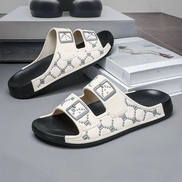 High quality bathroom Custom Logo floor blank unisex EVA Slides Sandal Men Printed Slippers Footwear for men
