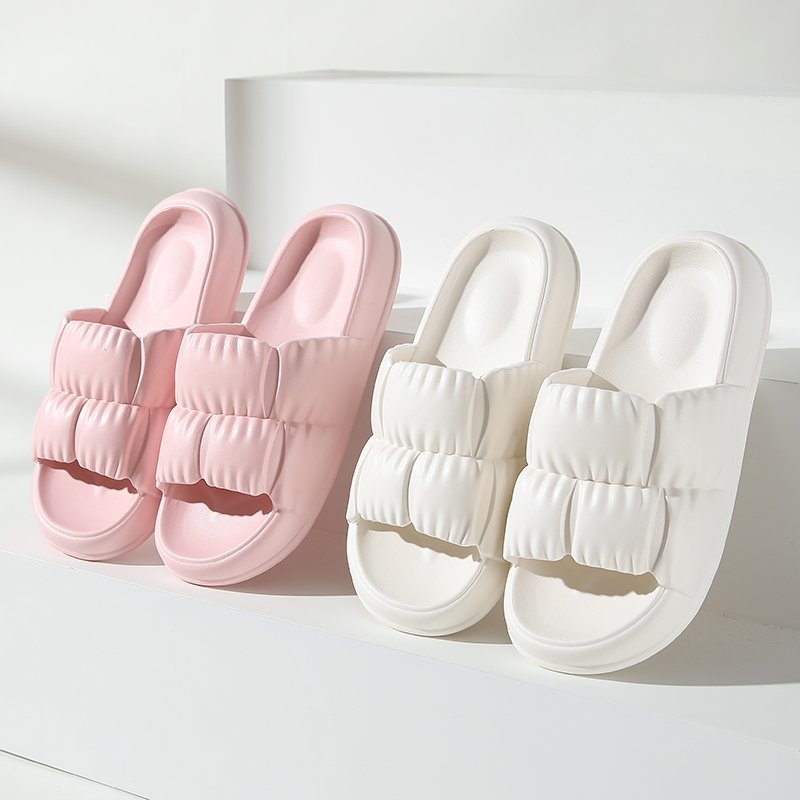 Wholesale custom free sample high quality sofy summer outdoor women black slides for girls