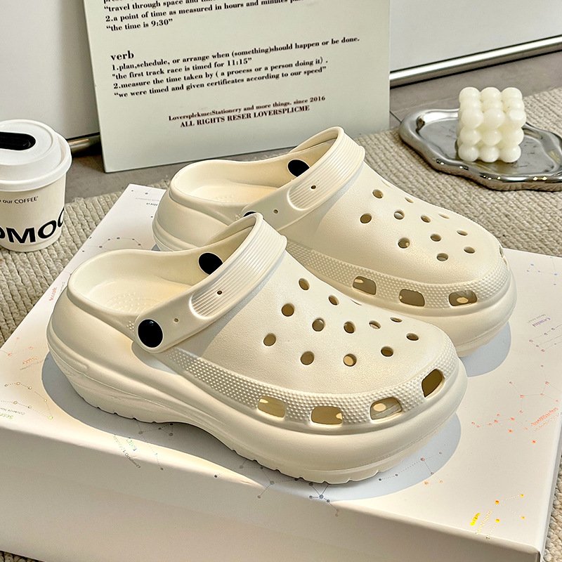 wholesale slides chunky platform shoes crocks shoe accessories slippers women and ladies designer shoes