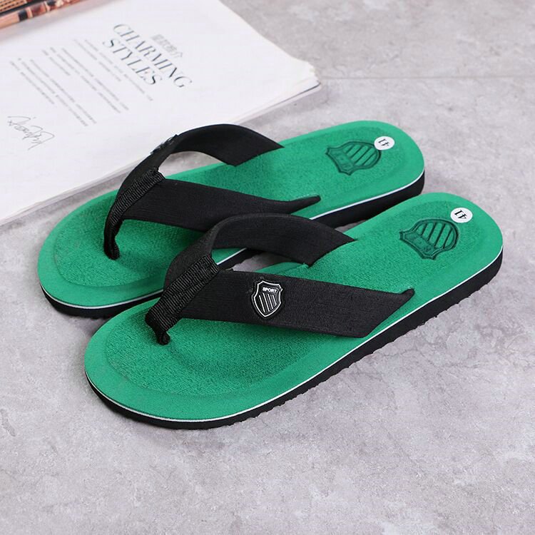 0.96 Dollar Model SCY003 Size 40-45 Shower Sandals Outdoor Men's Summer PVC Cloud Flip Flop Slides Bathroom Slippers For Men