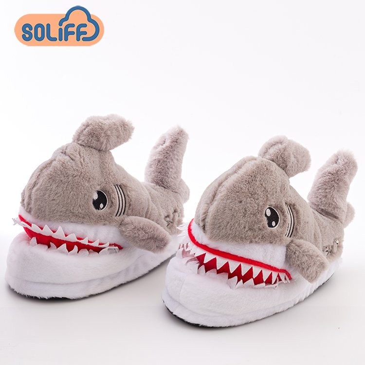 Cute babyshark slippers women slippers sandals fur sandals slides slippers