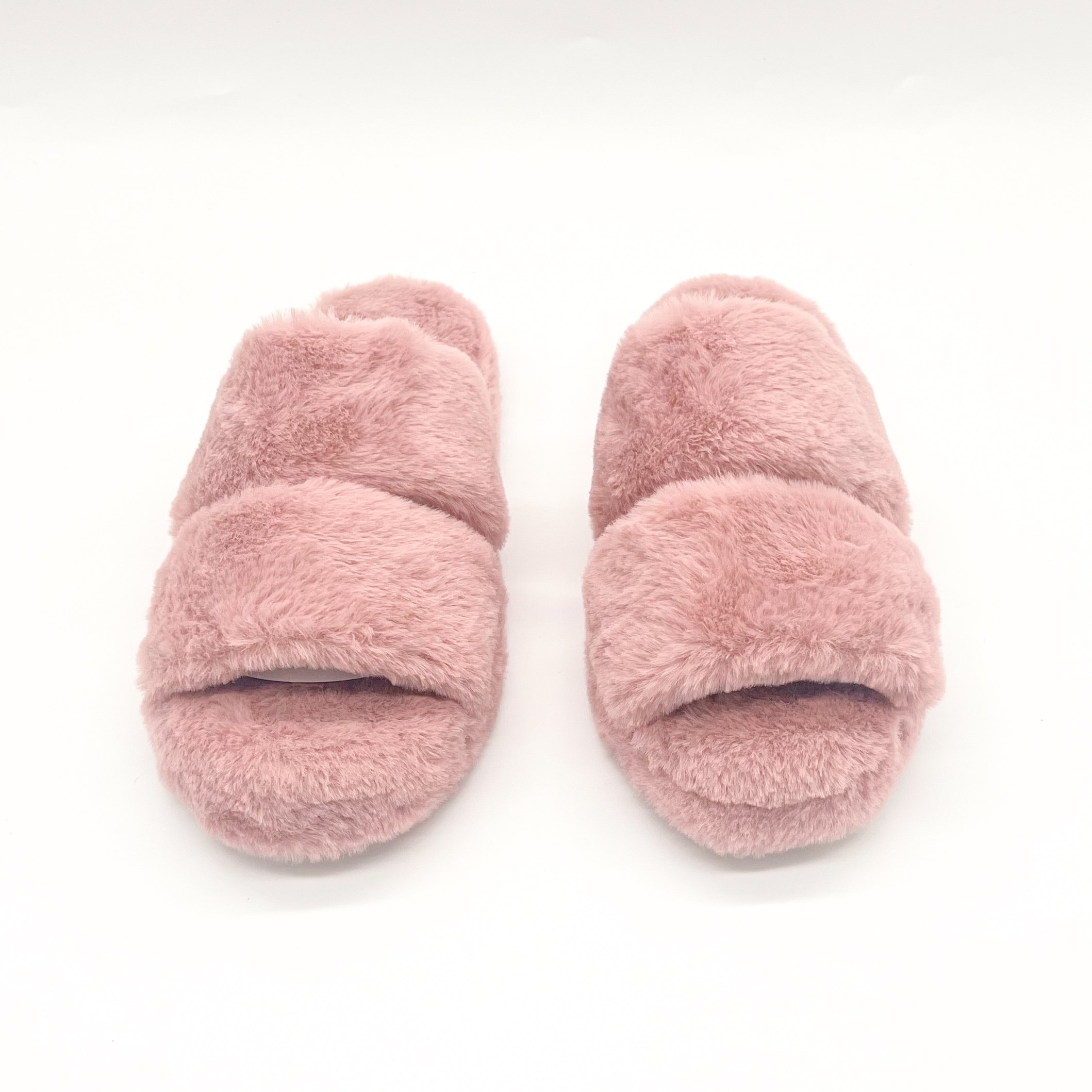 slides slippers fluffy flipflops Customize Flat sandal flat shoes fashion ladies casual slippers indoor shoes for winter