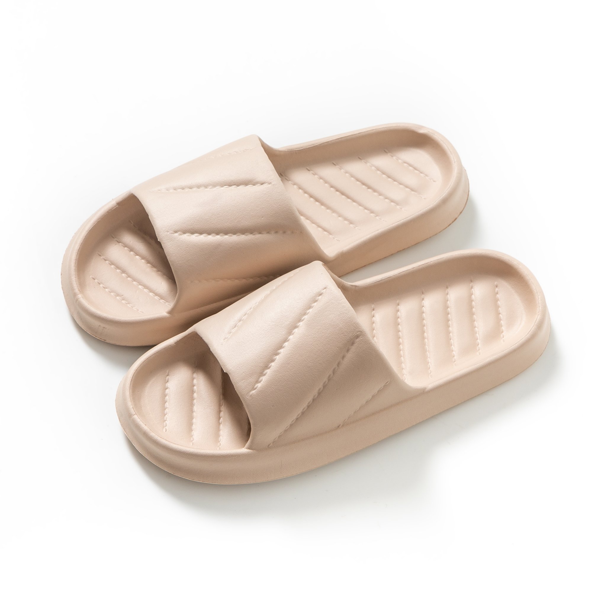 Summer home with non-slip bedroom interior and exterior bath bathroom floor soft male and female couples plastic slippers