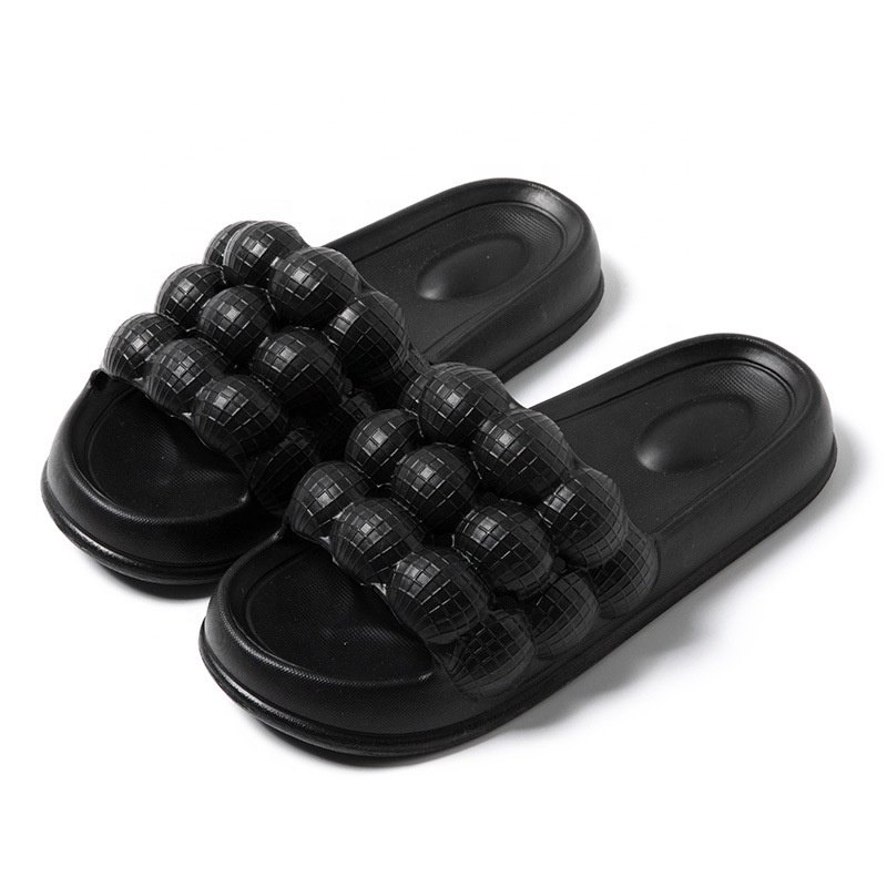 Soft Lightweight Pillow Women Slide Sandals Non-slip Quick Drying Shower Sides Bathroom EVA Platform Slippers For Women And Men