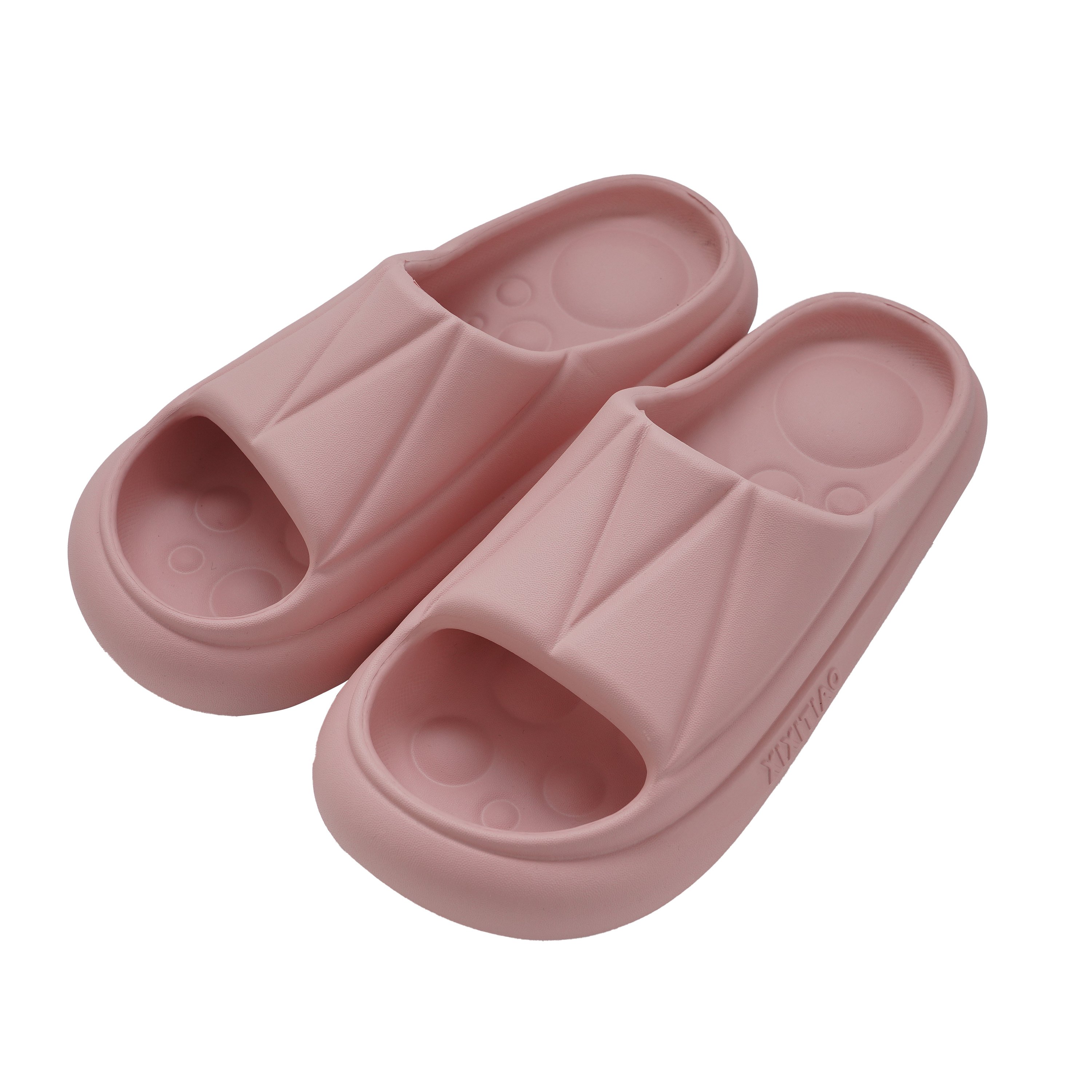 XIXITIAO rainbow eva thick sole home cloud slides bathroom indoor anti slip pillow slippers sandals summer beach slides slippers