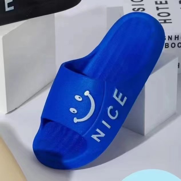 Beach Sandals Slides Slippers Non-Slip Waterproof Summer Men's and Women's Home Sweet Smile Couple Shoes