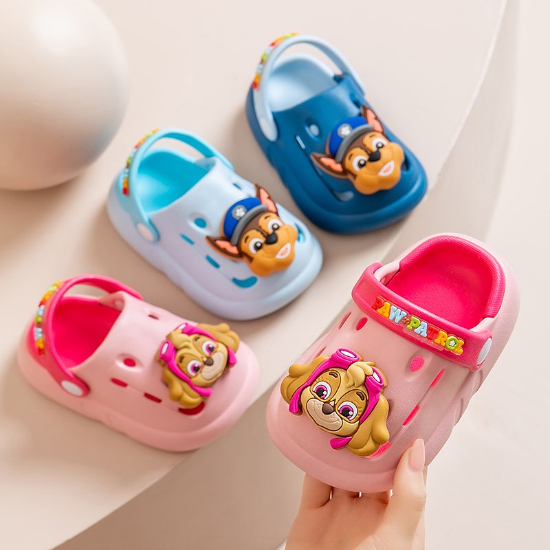 Unisex EVA Kids Slipper Slide Cartoon Pattern Flip-Flops Hotel Slippers Leisure Home Slippers for Boys