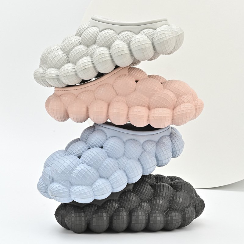 EVA Pantuflas Unisex Outdoor Indoor Trendy Bubble Winter Home Custom Your Own Logo Warm Slides Fur Slippers