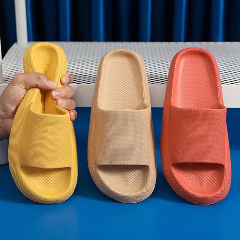 EVA Platform slides slippers custom Logo slides gold platform slippers men's slide sandals