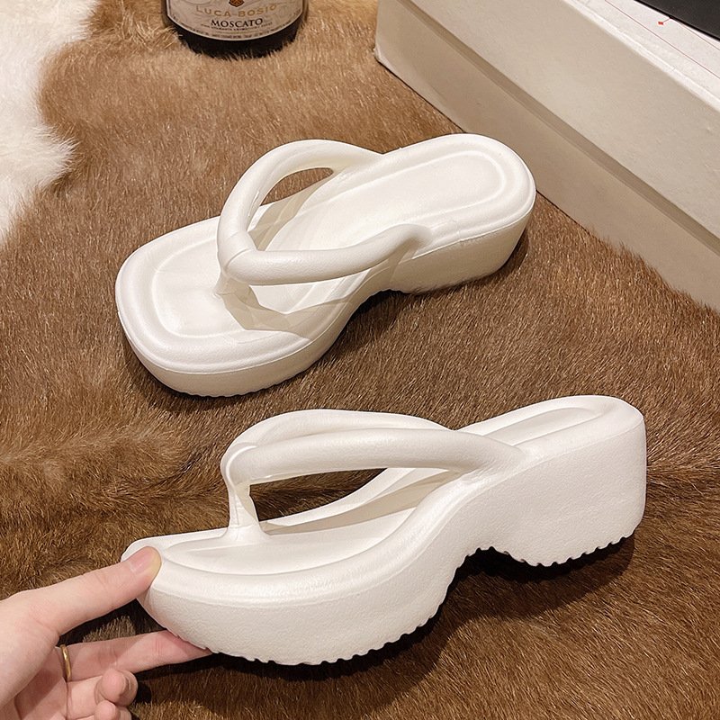 Wholesale New Soft Thick-Soled Flip-flops Female Slippers Non-Slip EVA Slide Slipper Flip Flop for Lady