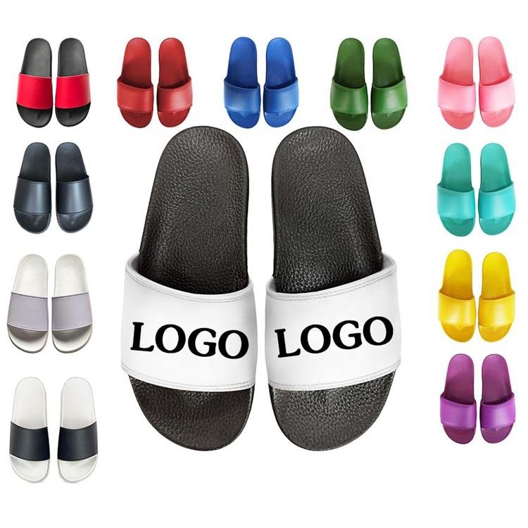 Sandal Pvc Beach Walk Slipper New Slipper Printer Custom Rubber Slide Designer Beach Slippers