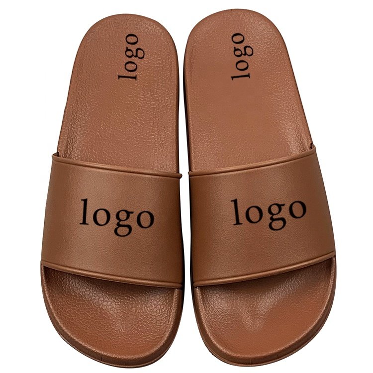 Logo Slides real Fancy Accept Custom Logo Blank Slides Comfortable Multiple Colors Black Blank Slides Sandals For Men Women