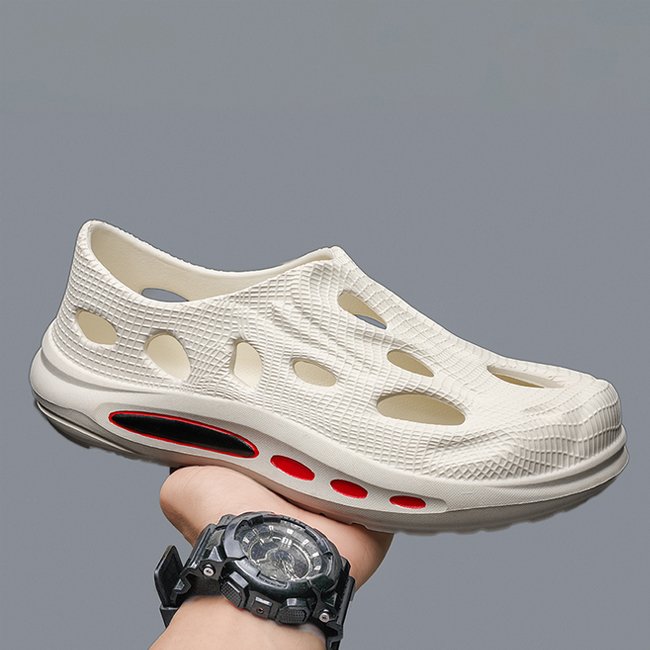 Hedian Wear-resistant Men Sandals Beach Clogs Slide Slippers Hole shoes Custom Garden Shoes Non-slip Eva clogs men Clogs Shoes