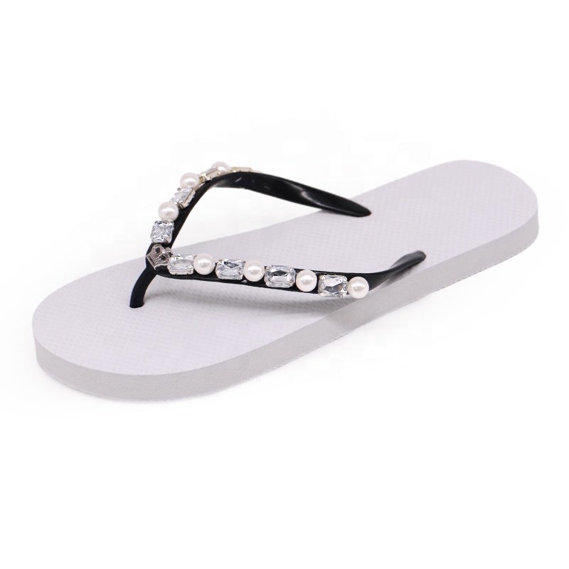 Nicecin Custom Printed Logo Summer Ladies Rubber Beach Bathroom Shower Slippers Flip Flops Cheap Colorful Slides Flip Flops