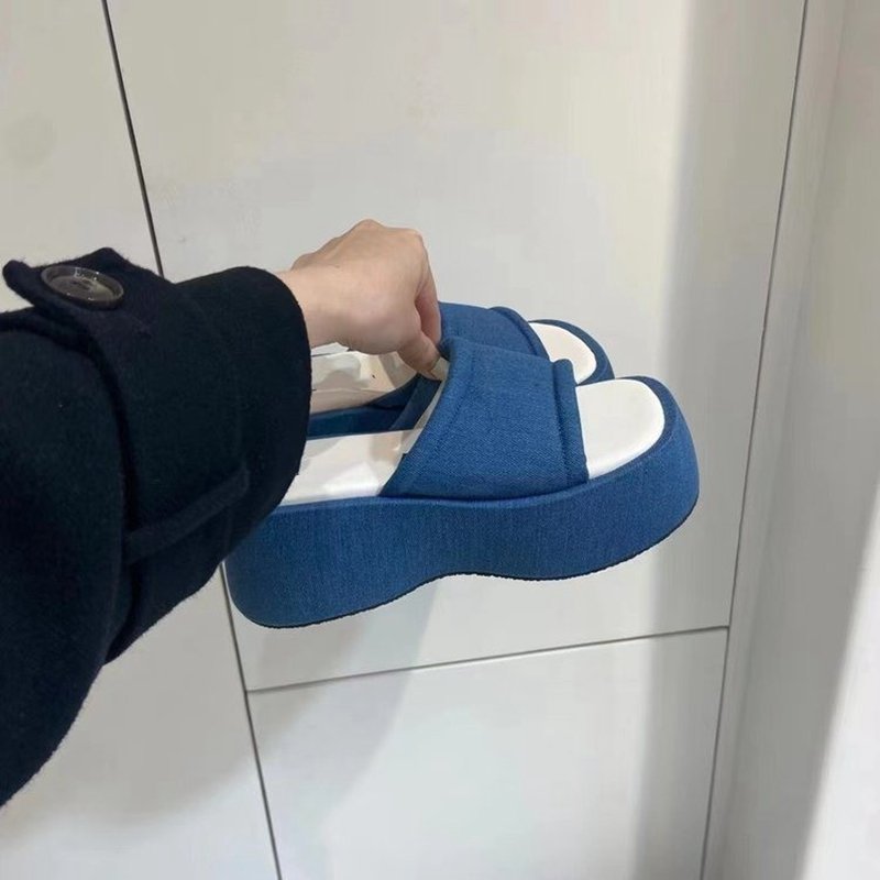 Good Quality Slippers For Home Trendy Thick-soled Women's Summer Sandals Slides Slippers