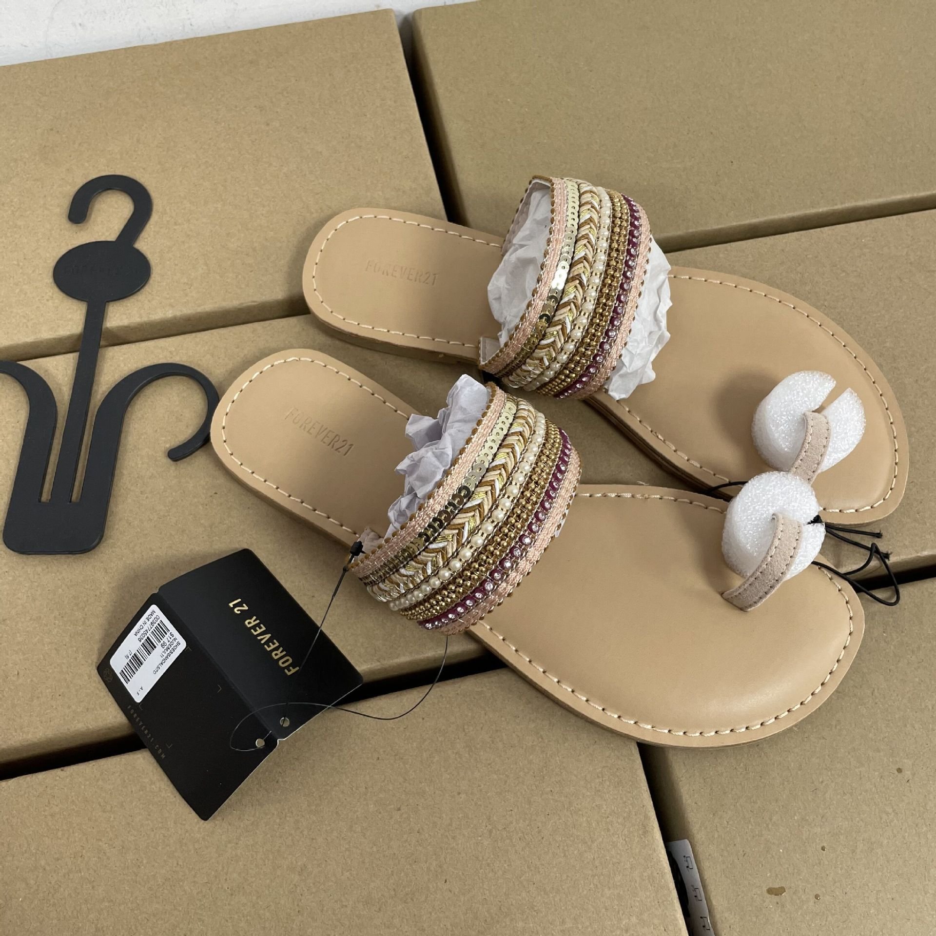 2023 Women Summer Classic Pearl Slippers For Ootdoors