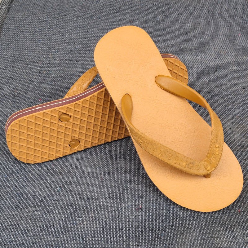 Hot flip-flops platform shoes rubber soles wear-resistant non-slip odor-resistant summer men's fashion casual slippers