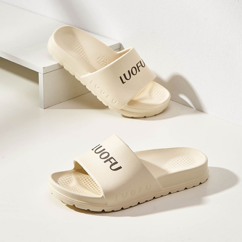 LUOFU new trendy anti-skid casual women's household and offcourt slipper slides