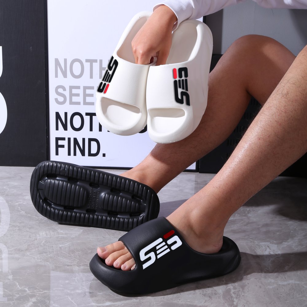 2024 Wholesale Summer PVC Slides Slippers EVA Open Toe sandal comfortable beach EVA house thick slipper