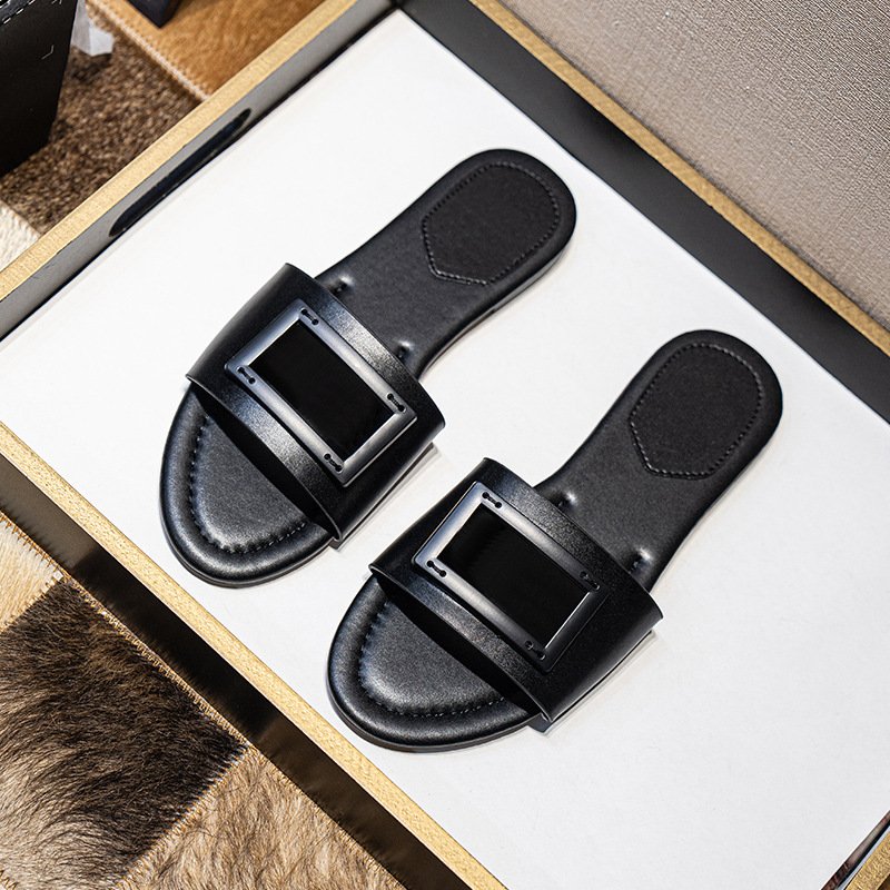 2024 wholesale ladies home slippers fashion slides slippers for women