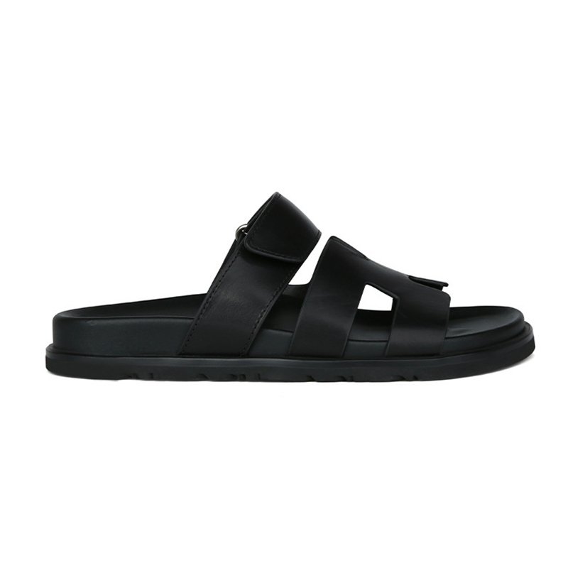 2024 Thick Soled Women Babouches Large Size Flat Sandals Men Summer Sandals Slippers Ladies Slides Slippers