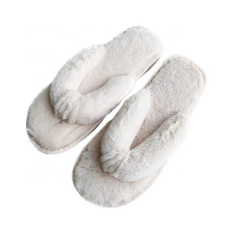 Ladies fashion Fur Flip flops Fluffy House Indoor Home women's designer Winter furry Slippers