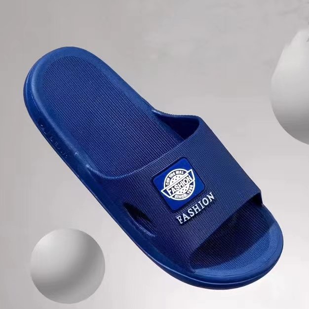 Beach Sandals Non-Slip Men Indoor Outdoor Hotel Bathroom Summer Slides Slippers 2024 New